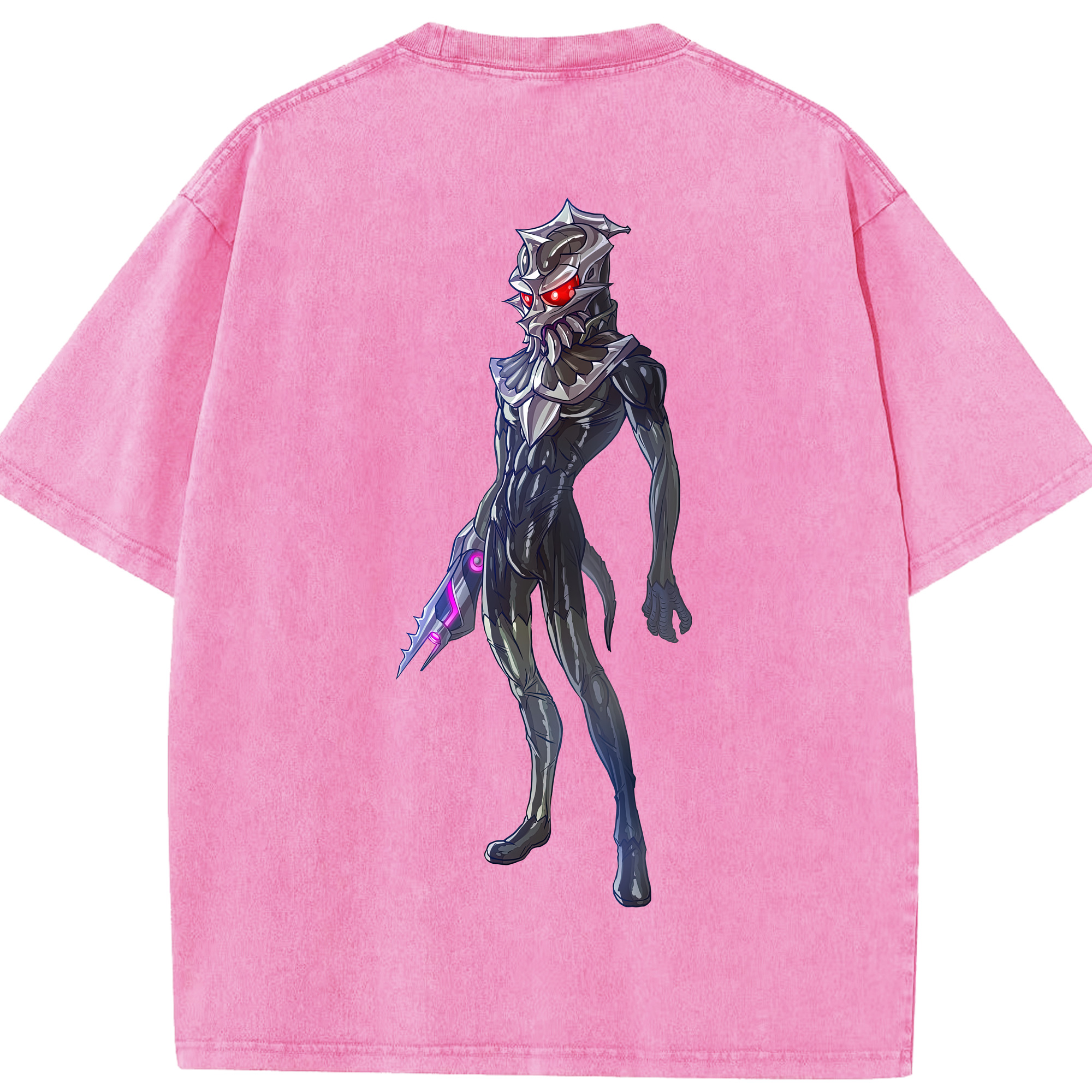（画像用） ウルトラマン Ultraman 綿100% ヴィンテージ風 半袖Tシャツ（背面プリント）